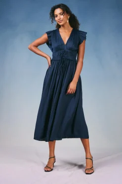 Discount Mara Pleated Maxi Dress Women Maxi Dresses | Midi Dresses