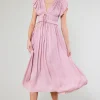 New Mara Pleated Maxi Dress Women Maxi Dresses | Midi Dresses