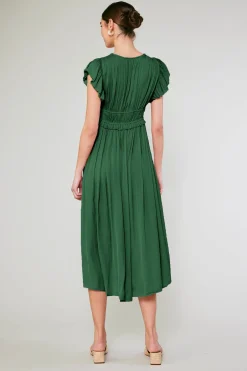 Hot Mara Pleated Maxi Dress Women Maxi Dresses