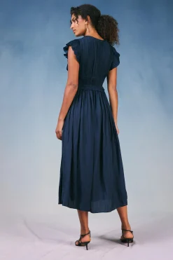 Discount Mara Pleated Maxi Dress Women Maxi Dresses | Midi Dresses