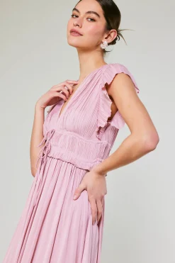 New Mara Pleated Maxi Dress Women Maxi Dresses | Midi Dresses