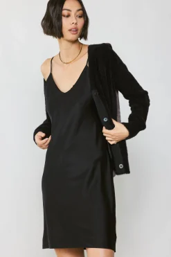 Discount Metallic Contrast Cardigan Women Cardigans