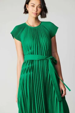Clearance Mona Pleated Maxi Dress Women Maxi Dresses