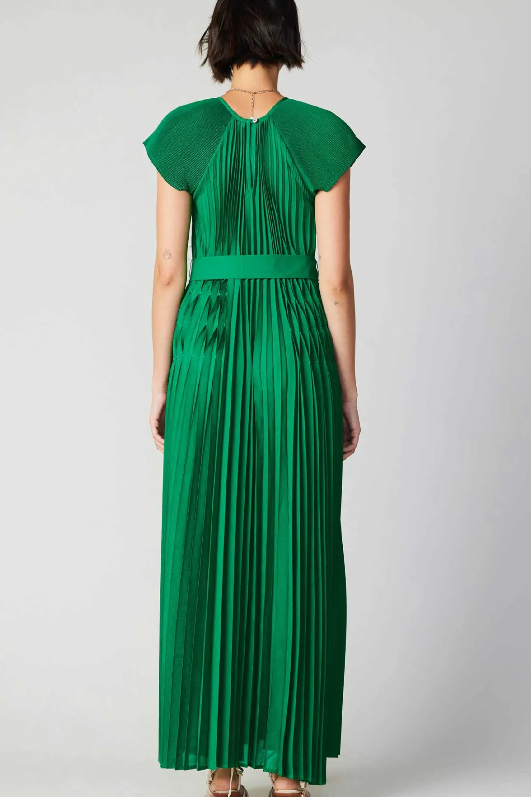 Clearance Mona Pleated Maxi Dress Women Maxi Dresses