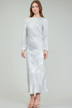 Outlet Opalescent Textured Maxi Dress Women Maxi Dresses | Midi Dresses
