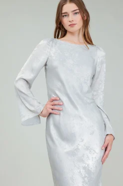 Outlet Opalescent Textured Maxi Dress Women Maxi Dresses | Midi Dresses