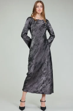 Hot Opalescent Textured Maxi Dress Women Maxi Dresses | Midi Dresses