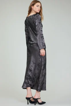 Hot Opalescent Textured Maxi Dress Women Maxi Dresses | Midi Dresses