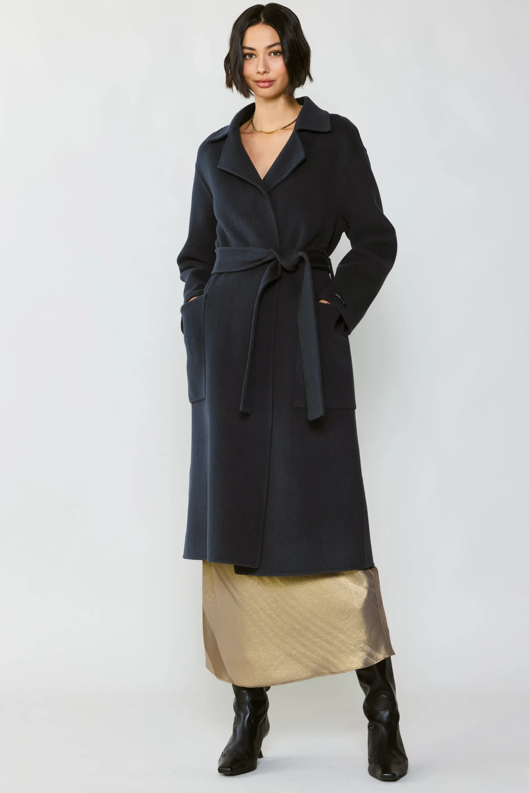 Online Oversized Belted Wool Coat Women Coats & Jackets