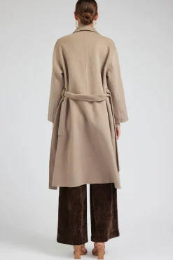 Best Oversized Belted Wool Coat Women Coats & Jackets