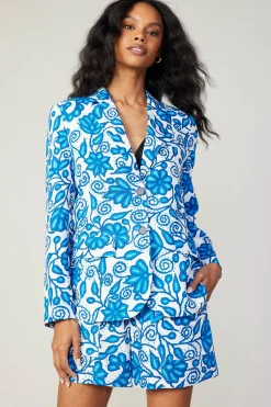 Clearance Painterly Floral Jacket Women Coats & Jackets