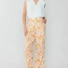 Online Paisley Printed Wide Pants Women Pants