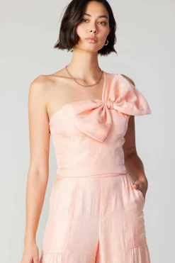 Best Pastel Bowtie Top Women Sleeveless Tops