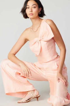 Best Pastel Bowtie Top Women Sleeveless Tops