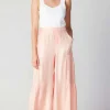 Fashion Pastel Wide Leg Pants Women Pants