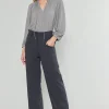 Fashion Patch Pocket Cargo Pant Women Pants