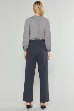 Fashion Patch Pocket Cargo Pant Women Pants