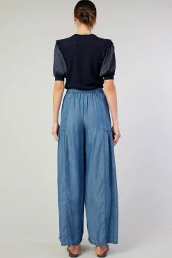 Outlet Patch Pocket Pant Women Pants