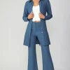 Hot Pintucked Split Hem Pant Women Pants