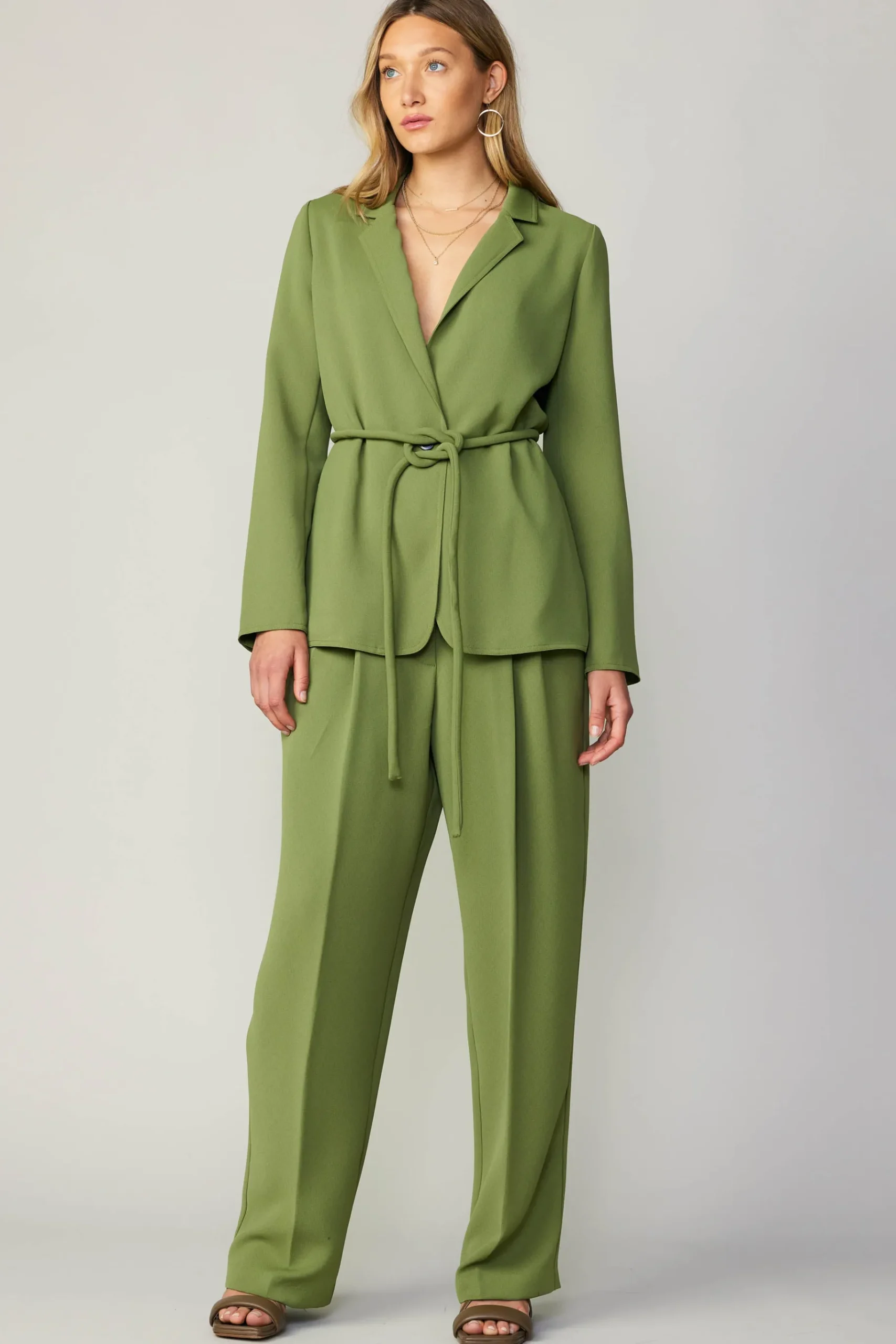 Fashion Pintucked Trousers Women Pants