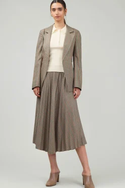 Discount Plaid Layered Jacket Women Coats & Jackets