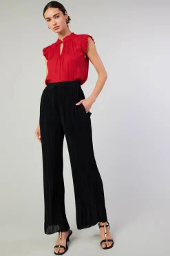 Discount Pleated Pullover Pants Women Pants
