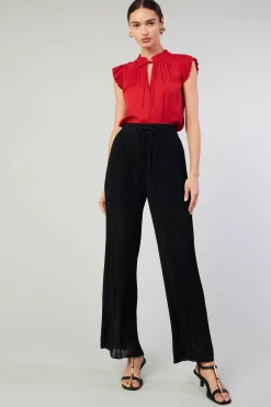 Discount Pleated Pullover Pants Women Pants
