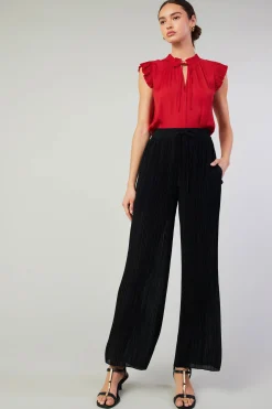 Discount Pleated Pullover Pants Women Pants