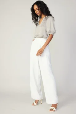 New Pleated Wide Leg Pants Women Pants
