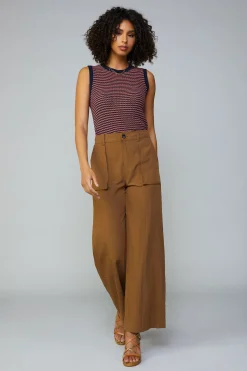 Discount Pocket Detail Cargo Pant Women Pants