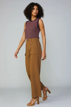 Discount Pocket Detail Cargo Pant Women Pants