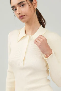 Sale Polo Sweater Top Women Knitwear | Sweaters