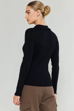 Best Polo Sweater Top Women Knitwear | Sweaters