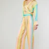 Outlet Prismatic Gradient Wide Leg Pants Women Pants