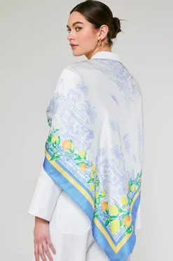 Discount Recycled Signature Print Large Scarf Women Accessories