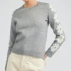 Best Retro Daisy Motif Sweater Women Knitwear | Sweaters