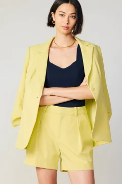 Sale Ruched Sleeve Blazer Women Coats & Jackets