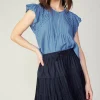 Sale Scallop Eyelet Skirt Women Skirts