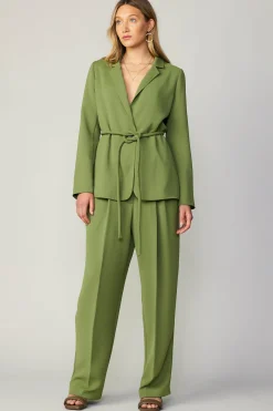 Sale Self Tie Blazer Women Coats & Jackets