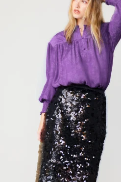 Clearance Sequin Pencil Skirt Women Skirts
