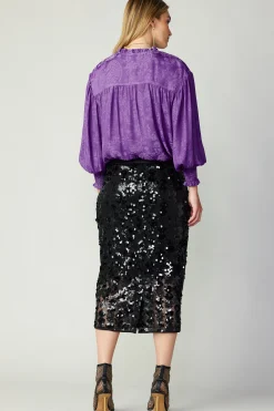 Clearance Sequin Pencil Skirt Women Skirts