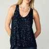 Sale Sequin Sleeveless Top Women Sleeveless Tops