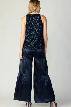 Sale Sequin Sleeveless Top Women Sleeveless Tops