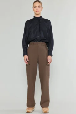 Discount Side Pocket Pants Women Pants