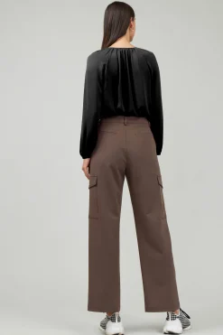 Discount Side Pocket Pants Women Pants