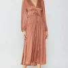 Outlet Sidonie Pleated Maxi Dress Women Maxi Dresses