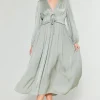 Outlet Sidonie Pleated Maxi Dress Women Maxi Dresses