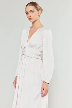 Clearance Sidonie Pleated Maxi Dress Women Maxi Dresses