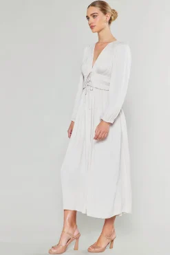 Clearance Sidonie Pleated Maxi Dress Women Maxi Dresses