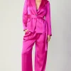 New Silky Belted Blazer Women Coats & Jackets